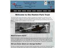 Tablet Screenshot of hootonparktrust.co.uk